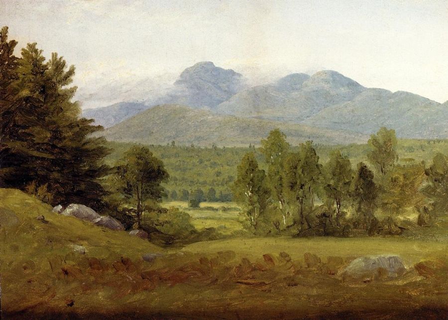 Sanford Robinson Gifford Sketch of Mount Chocorua, New Hampshire
